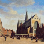 Goblen - Piata Mare din Haarlem