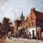 Goblen - O priveliste in Delft