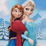 Goblen - Anna şi Elsa