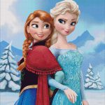 Goblen - Anna şi Elsa