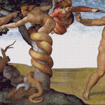 Goblen - Izgonirea lui Adam şi Eva din Rai