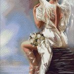 Goblen - Înger in alb