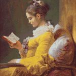 Goblen - Tânără domnişoară citind