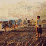 Goblen - Aratul câmpiilor din Galicia de est