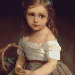Goblen - Portret de fetiţă