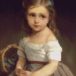 Goblen - Portret de fetiţă
