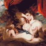 Goblen - Cupidon dezlegând mijlocul lui Venus
