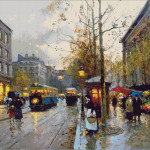 Goblen - Parisul ploios