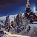 Goblen - Peisaj de iarna