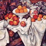 Goblen - Natura statica cu portocale si mere