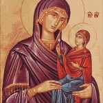 Goblen - Sfanta Ana cu Fecioara Maria
