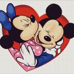 Goblen - Minnie şi Mickey