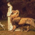 Goblen - Una şi leul