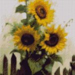 Goblen - Floarea-soarelui